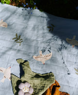 Cassia Blanket, Sky Blue - Sky Blue
