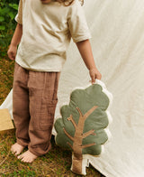 Twiggy Cushion - Forest Green