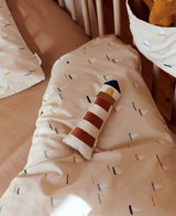 Klint Lighthouse Rattle, Off-white/Multi-coloured