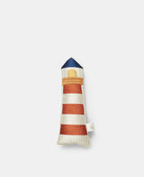 Klint Lighthouse Rattle, Off-white/Multi-coloured