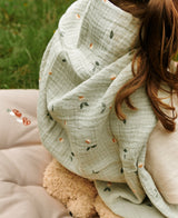 Mio Muslin Cloths, 3-Pack - Moss Finds Sage