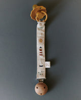 Bibi Pacifier Clip, Sea Life - Sea Life