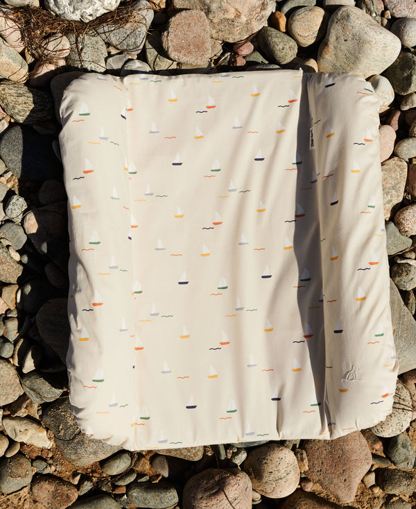 Swan Changing Cushion, Pond Boats