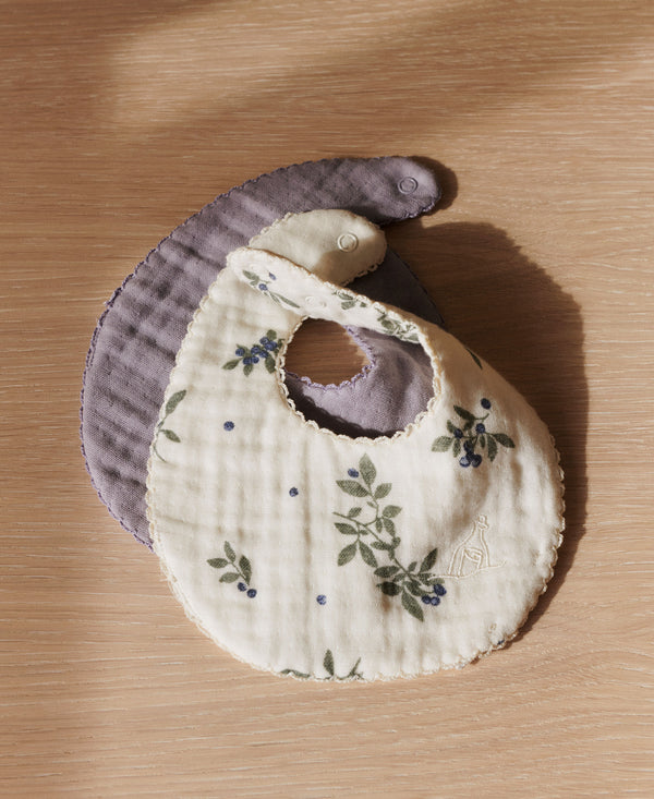 Koa Bib, Blueberries/Lavender