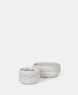 Kiki Baskets, 2-pack - Dew Stripe